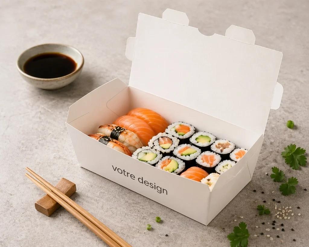 Barquette à sushi