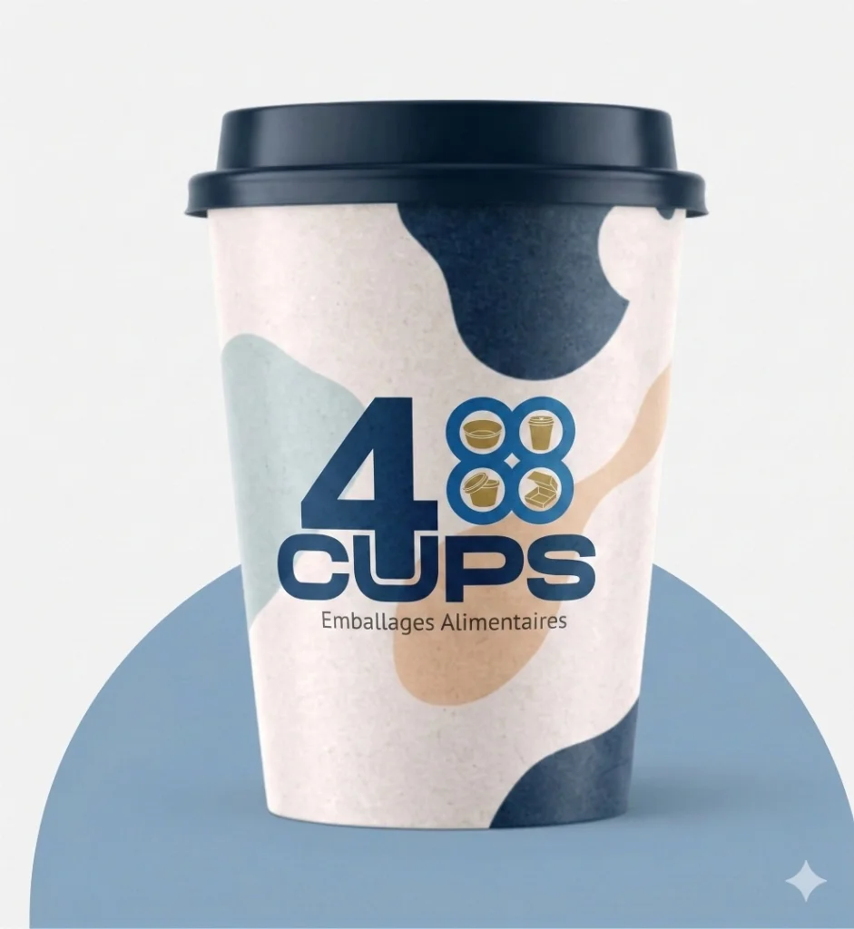 Exemple de gobelet personnalisé 4cups