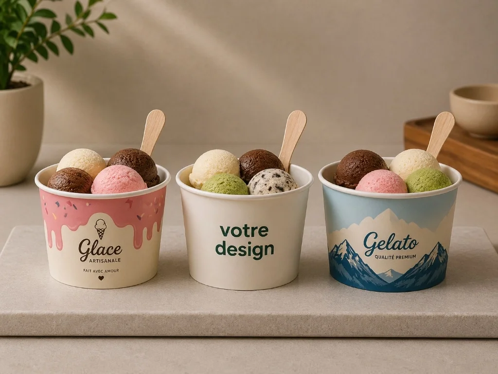 Pot de glace G4 — 4 Boules